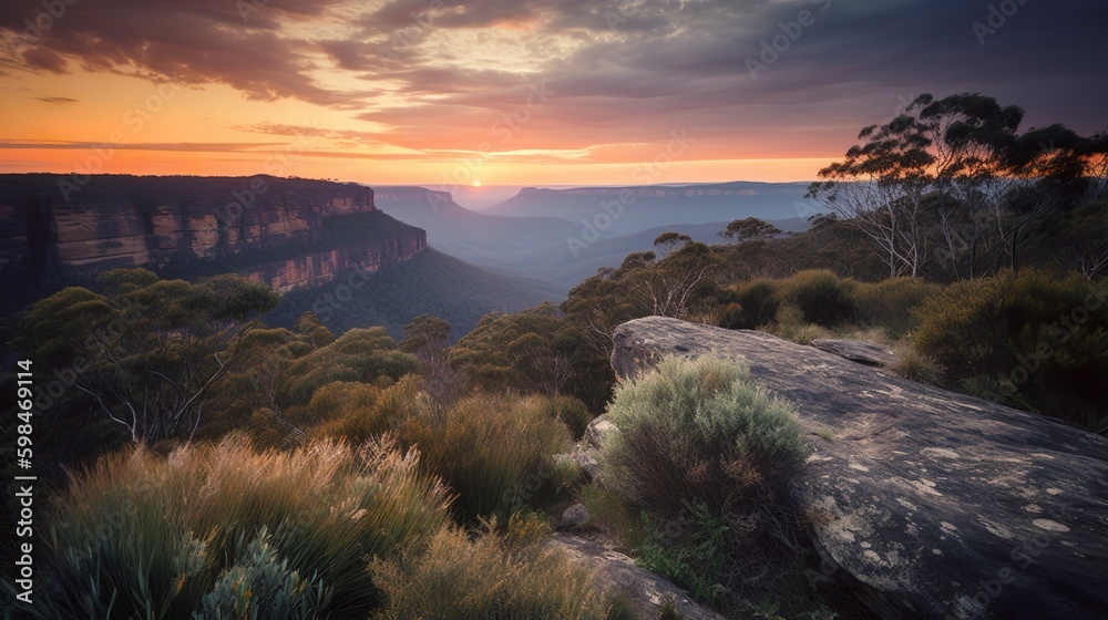 The Blue Hour in the Blue Mountains: Unveiling the Tranquil Beauty of Dusk