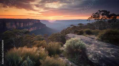 The Blue Hour in the Blue Mountains: Unveiling the Tranquil Beauty of Dusk