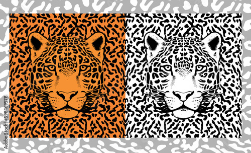 Una mirada cercana a la textura de animal print: un toque salvaje para tu diseño