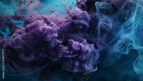 swirling purple smoke background 16x9 © Chris Davidson