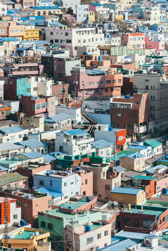 Gamcheon Culture Village landscape in Busan, South Korea  © Napon