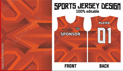 vector sport jersey background design