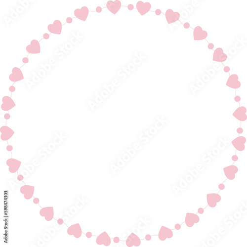 Heart circle vector frames for pictures photo frame framing pressed flowers floral frame decoration design black royal  classic vintage background for wedding wedding anniversary birthday valentine ch © Pannaruj