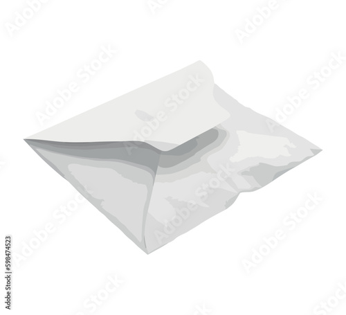 white envelope postal service Generative AI