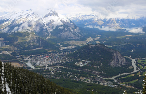Banff and Tunnel Mountain - Canada