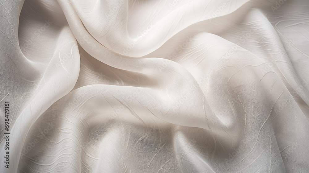 Obraz premium diaphanous fabric texture