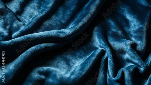 dark blue velvet texture