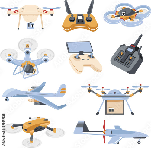 Drones variety, unmanned aerial vehicle types
