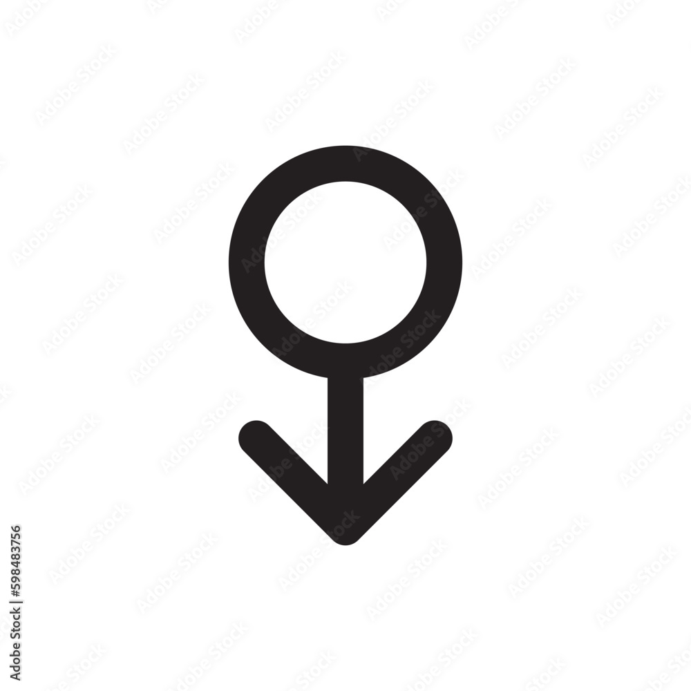 Gender icon or logo isolated sign symbol vector illustration - high quality black style vector icons Gender icon or logo isolated sign symbol vector illustration - high quality black style vector icons