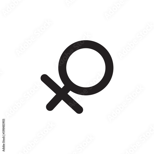 Gender icon or logo isolated sign symbol vector illustration - high quality black style vector icons