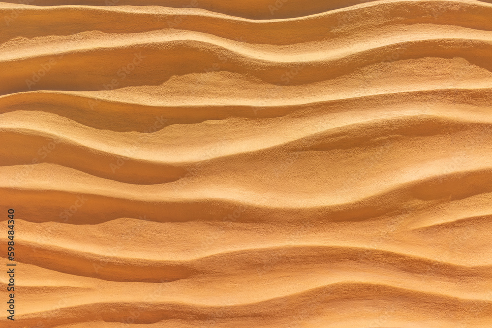 Background and texture of sand in wave pattern Background and texture of sand in wave pattern