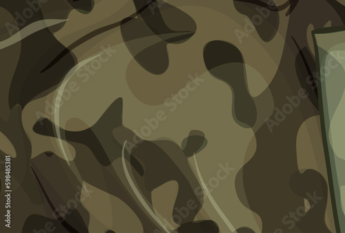 Army and military camouflage texture pattern background design