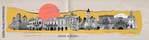 Foto Historical Cathedral in the Old Town of Kosice, Slovakia