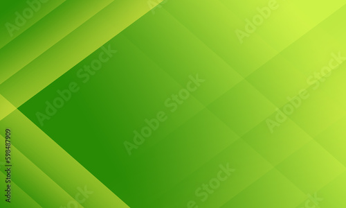 Green geometric abstract background minimal shapes 