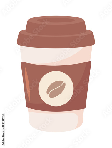takeaway cup of Coffee Generative AI