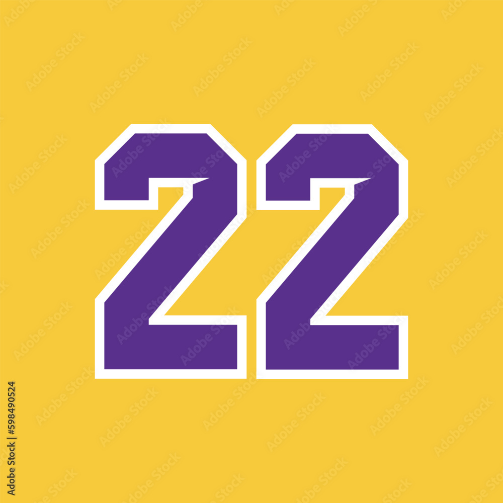 Basketball Sport Number Vector Template 22 Basketball Sport Number Vector Template 22