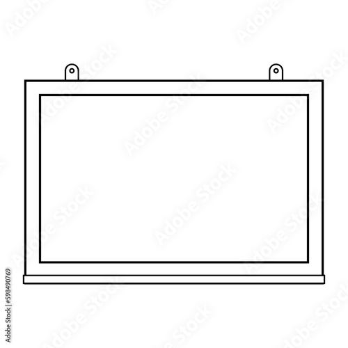 board line vector illustration