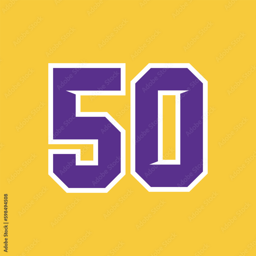 Basketball Sport Number Vector Template 50 Basketball Sport Number Vector Template 50