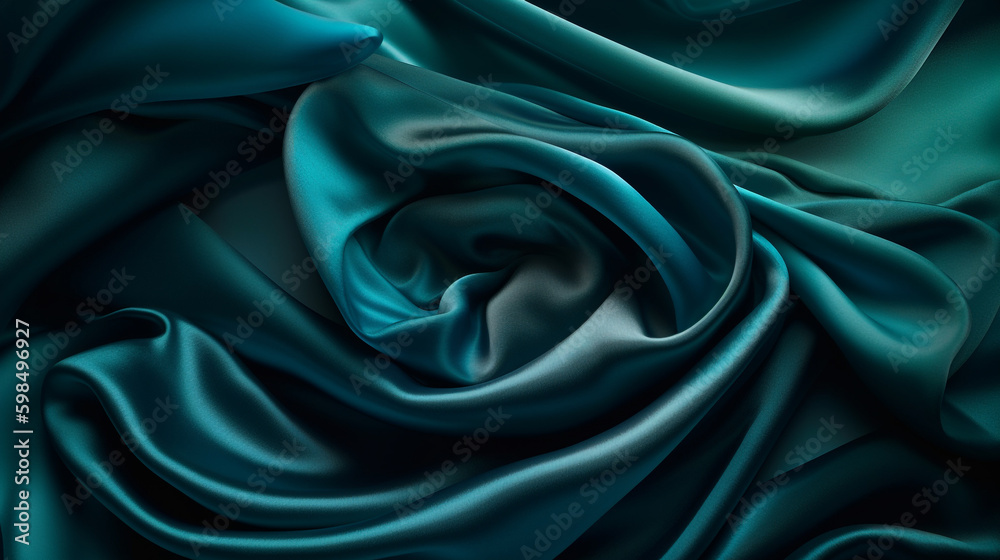 silk waves background. Generative AI silk waves background. Generative AI