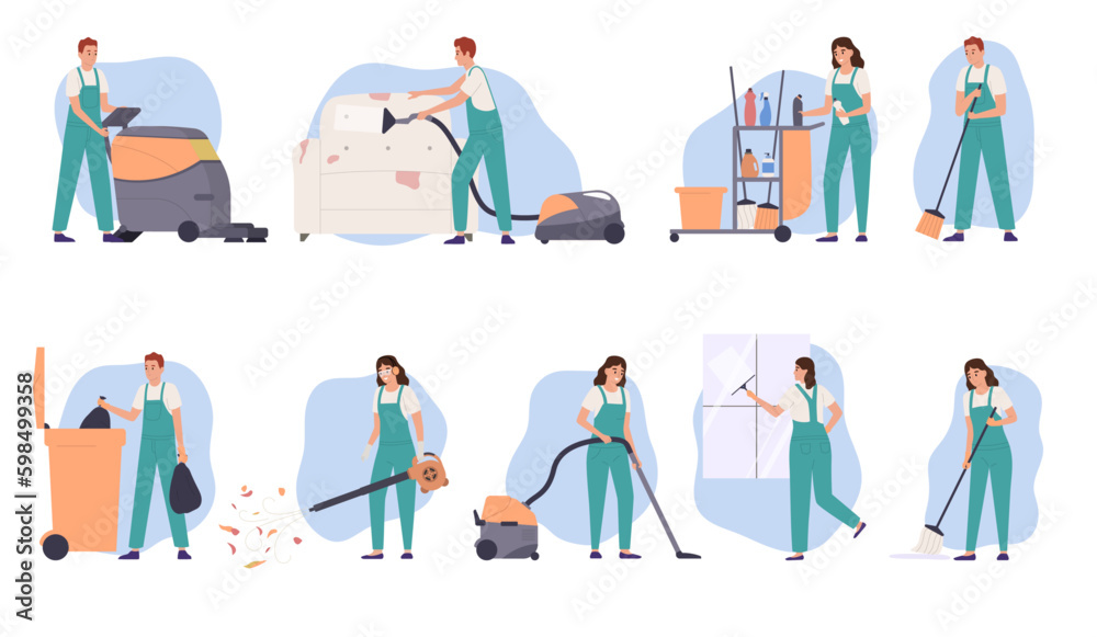 professional cleaning service flat