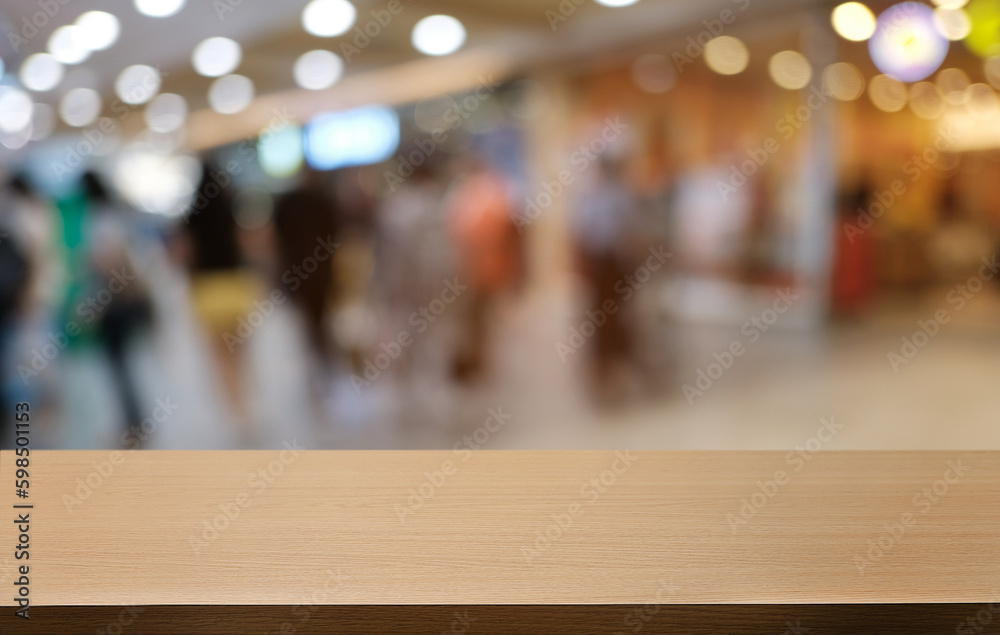 Empty dark wooden table in front of abstract blurred bokeh background of restaurant . can be used for display or montage your products.Mock up for space. Empty dark wooden table in front of abstract blurred bokeh background of restaurant . can be used for display or montage your products.Mock up for space.