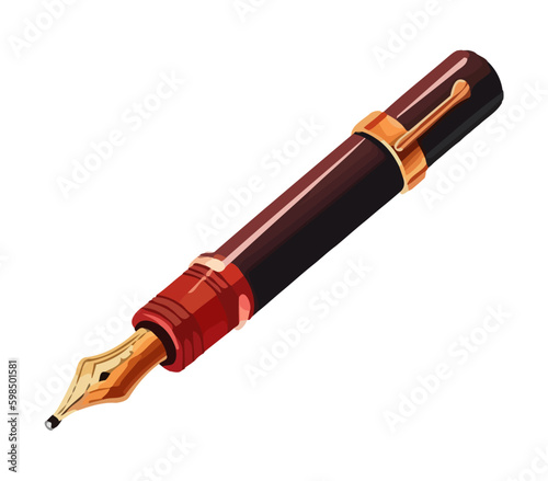 fountain pen elegant supply Generative AI