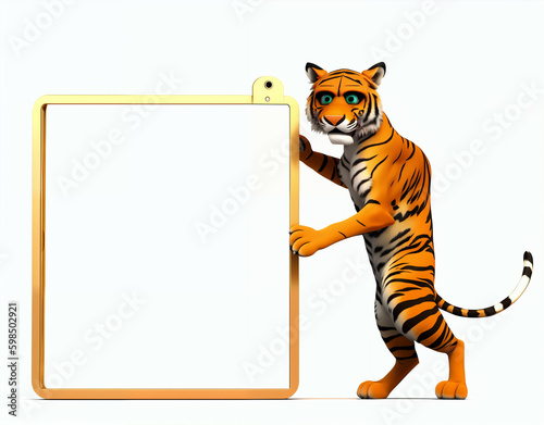 Tiger shows an empty screen...
