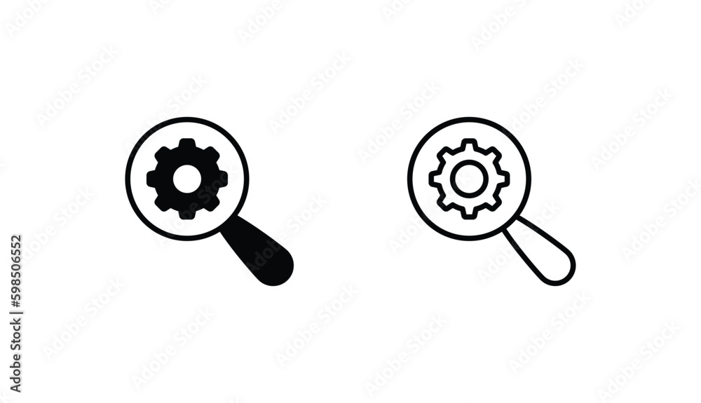 Seo icon design with white background stock illustration Seo icon design with white background stock illustration
