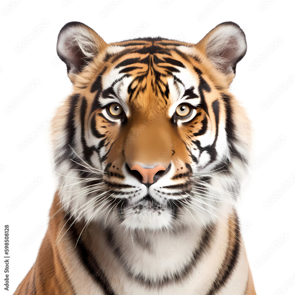Fototapeta premium tiger isolated