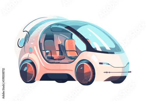 futuristic automotive modern car Generative AI