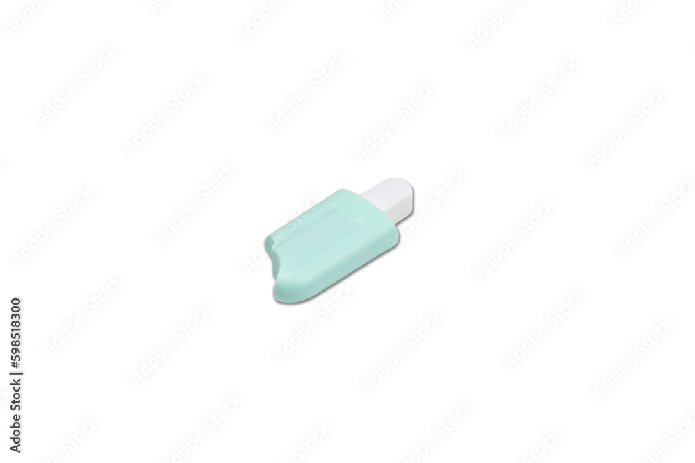 Ice cream popsicles sticks isolated Ice cream popsicles sticks isolated