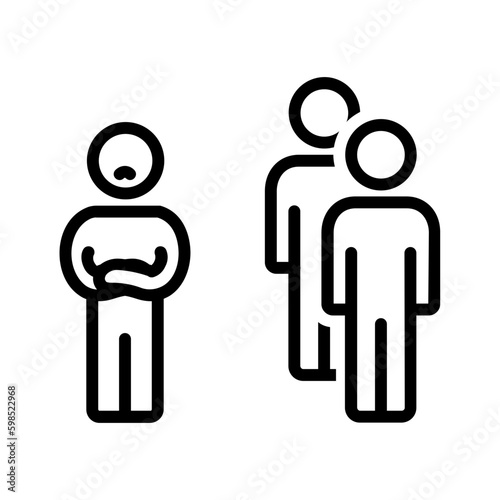 Black icon for Stand alone