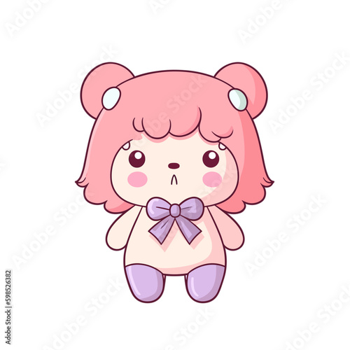 cute colorful doll