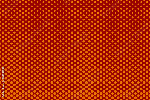 Gradient red halftone background. Retro pop art texture. Geometric pattern.