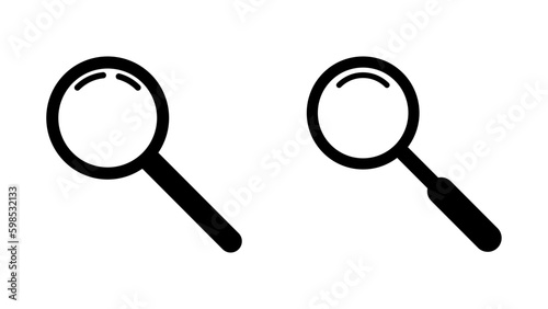 search icon magnifying glass zoom icon