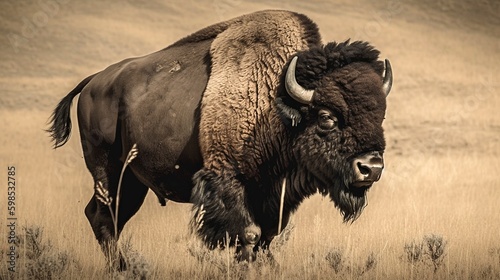 bison in the wild generative ai