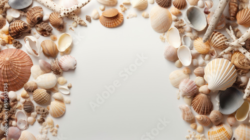 Simple and Sophisticated Seashell Collage