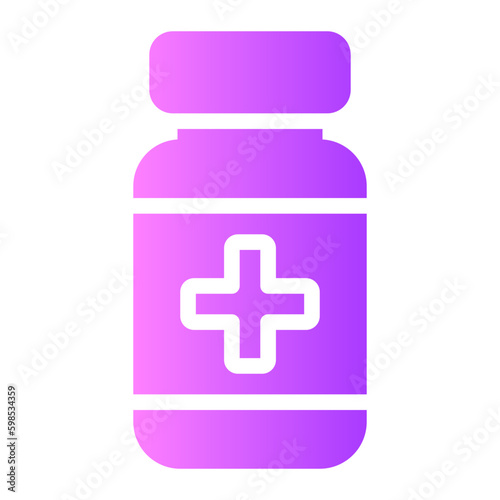 medicine gradient icon