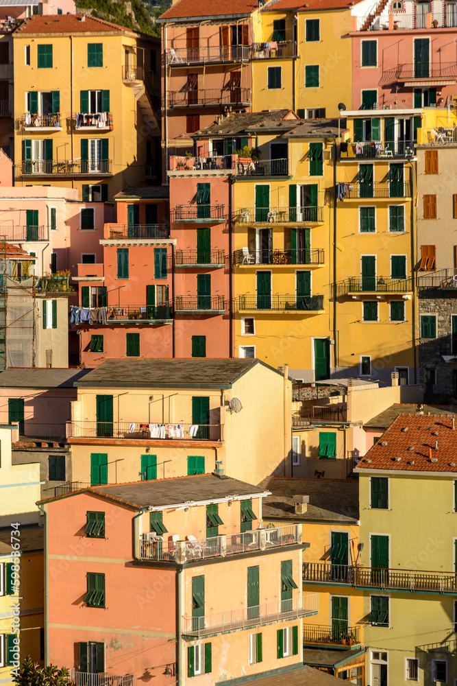 Das Dorf Manarola, Cinque Terre, Riviera di Levante, Provinz La Spezia, Ligurisches Meer, Italienische Riviera, Mittelmeer, Ligurien, Italien Das Dorf Manarola, Cinque Terre, Riviera di Levante, Provinz La Spezia, Ligurisches Meer, Italienische Riviera, Mittelmeer, Ligurien, Italien