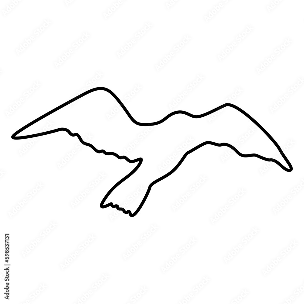 Bird vector icon. fly illustration sign. food symbol. meat logo. Bird vector icon. fly illustration sign. food symbol. meat logo.