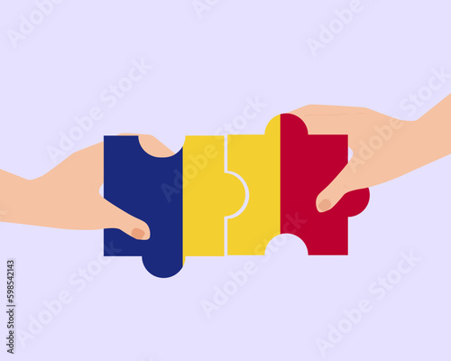 Solidarity and togetherness in Romania, people helping each other, unity and help