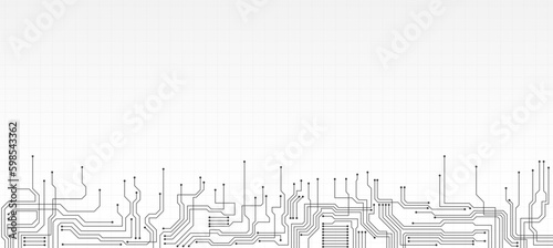 technology background with hi-tech digital data