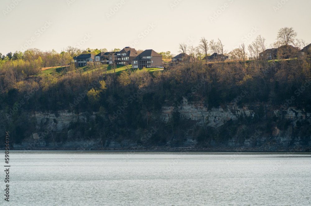 Cliffs at Waitsboro Recreation Area, Lake Cumberland