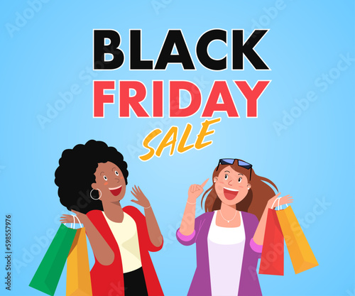 Black Friday Use for poster, newsletter, shopping, promotion, advertising.