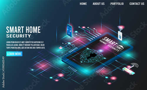Smartphone app of automation internet of things of intellectual house.