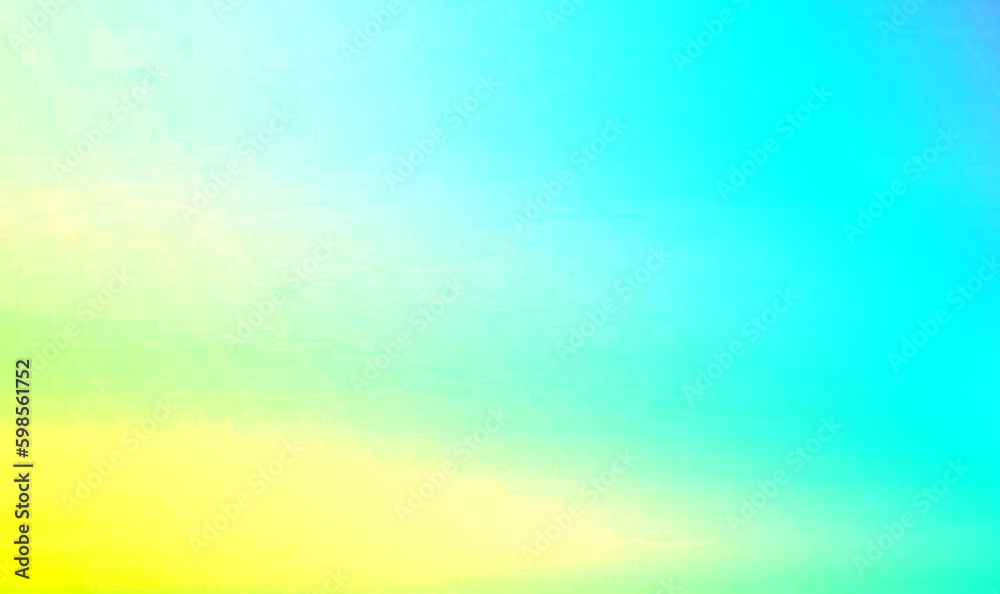 Fototapeta premium Smooth yellow and blue gradient design Background for business documents, cards, flyers, banners, advertising, brochures, posters, presentations, ppt, websites and design works