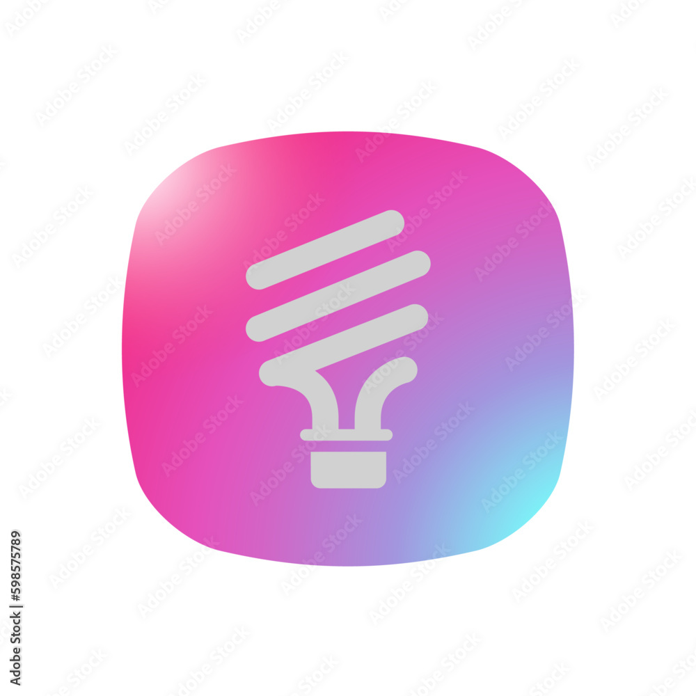 Fluorescent - Pictogram (icon) Fluorescent - Pictogram (icon)