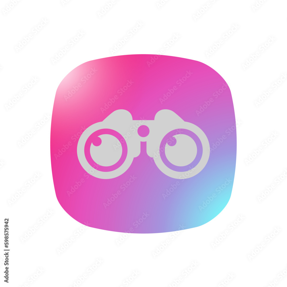 Binoculars - Pictogram (icon) Binoculars - Pictogram (icon)