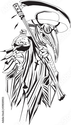 death demon art and doctor demon heart