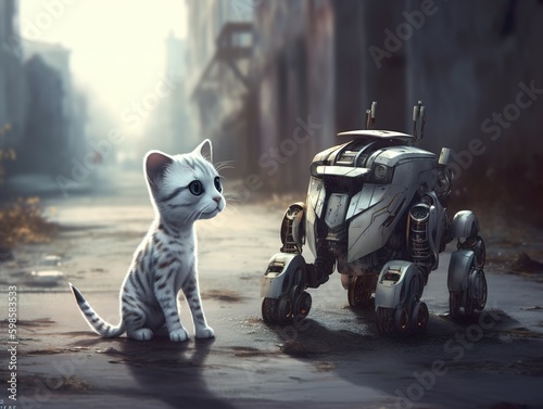 Cat and Robot